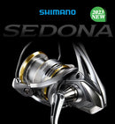 Shimano 2023 NEW Sedona Spinning Fishing Reel Carretilha De Pesca Fishing Tackle Max Drag 3-11Kg Seawater Freshwater