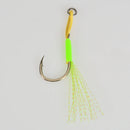 TOLU 10Pcs Metal Jig Tail Assist Hooks 13-22
