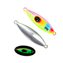 TOLU Slow Bee Slow pitch jig 30g 40g 60g 80g 100g 120g Shore Casting Jigging Spoon Lure Glow Saltwater Fishing Lure WIth Hook