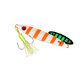TOLU NEW 3D Printed Eyes Fast Sinking Metal Jig Lure 20g 30g 40g Saltwater Shore Casting Fishing Lure Vertical Metal Jig