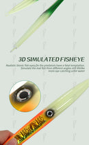 TL 60g80g100g200g300g400g500g720g Deep Sea Metal Jig Fishing Jigbait Spoon Baits Jig Lure Pencil Fast Sinking Fishing Tackle