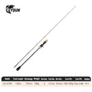 LEYDUN Rang’s SJ Slow Jigging Fishing Rods ML M MH H XH 1.85m Saltwater Boat Casting Rod High Carbon Sea Boat Pole light Rod