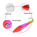 TOLU Big Spoon lure 10/13/16.5/18.1cm Fishing Shaped Metal Sequin Bait Deep Sea Fishing Trolling Boat Jig Lure Trout Bass