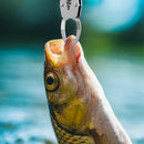 KastKing Paradox 9"Lip Grip,Corrosion-Resistant Stainless Steel Fish Landing Tool with Non-Slip Elastomer Handle,Easy-UseTrigger