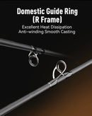 LEYDUN Rang’s SJ Slow Jigging Fishing Rods ML M MH H XH 1.85m Saltwater Boat Casting Rod High Carbon Sea Boat Pole light Rod