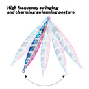 TOLU NEW Slow Sinking Metal Jig 120g 150g 200g 250g 300g Long Casting Slow Sinking Fall Jigs Saltwater Deepsea Fishing Lure
