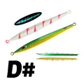 TOLU NEW Fast Sinking Metal Jig 130g150g180g200g250g300g400g Long Casting Fast Sinking Fall Jigs Saltwater Deepsea Fishing Lure