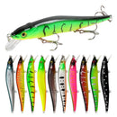 Fishing Lure 11.5cm/14g Artificial Bionic Swing Hard Bait Tackle 3D Eyes Hook Wobbler Carp Fishing Pesca for Bass Pike 5/10Pcs