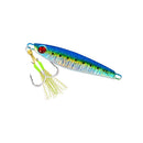 TOLU NEW 3D Printed Eyes Fast Sinking Metal Jig Lure 20g 30g 40g Saltwater Shore Casting Fishing Lure Vertical Metal Jig