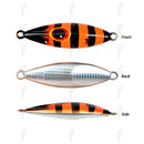 TOLU Slow Bee Slow pitch jig 30g 40g 60g 80g 100g 120g Shore Casting Jigging Spoon Lure Glow Saltwater Fishing Lure WIth Hook