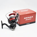 SHIMANO SIENNA Spinning Fishing Reel AR-C Metal Spool Both Freshwater and Seawater Can Be Used Max 8.5kg Power Reels