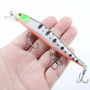 Fishing Lure 11.5cm/14g Artificial Bionic Swing Hard Bait Tackle 3D Eyes Hook Wobbler Carp Fishing Pesca for Bass Pike 5/10Pcs