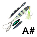 TOLU 2024 NEW 3D Printed S-shaped Fast Sinking Metal Jig Lure 40g 60g 80g Saltwater Shore Casting Fishing Lure Vertical