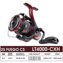 2025 Original DAIWA Fishing Spinning Reel FUEGO CS LT 1000-6000 Fishing Reels 5KG/10KG/12KG Power 5.3:1/6.2:1 Seawater Reels