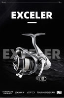 NEW DAIWA Fishing Reel EXCELER LT (Light&Tough) 1000D-6000D-H Light Strong LC-ABS Metail Spool 4KG-12KG Ultraleve 185g-320g