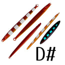 TOLU NEW Fast Sinking Metal Jig 100g150g180g200g250g300g Long Casting Fast Sinking Fall Jigs Saltwater Deepsea Fishing Lure