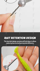 2025 NEW Design Jig Head Hook With Metal Lip 3.5g/5g/7g/10g 10pcs/pack Enhanced Bait Action for Bass And Soft Worm Fishing