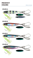TOLU 2024 NEW 3D Printed S-shaped Fast Sinking Metal Jig Lure 40g 60g 80g Saltwater Shore Casting Fishing Lure Vertical