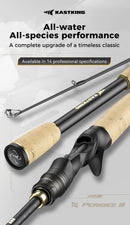 KastKing Perigee III Rod Carbon Spinning Casting Fishing Rod 1.83/1.98/2.03/2.13/2.28/2.43m Baitcasting Rod Bass Pike Fishing
