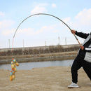 Carbon Fiber Telescopic Fishing Rod 2.1M 2.4M 2.7M Portable Travel Rod M Power for Bass Pike Carp Fishing