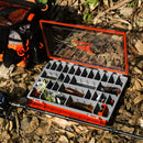 KastKing HyperSeal Waterproof Fishing Tackle Box 3600 and 3700 Tackle Trays Organizer with Removable Dividers Lure Box