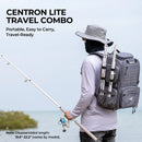 KastKing Centron Lite – Spinning Travel Combo