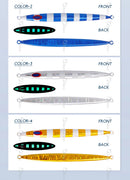 TOLU 120g 150g 200g 250g 300g-600g Fast Sinking Saltwater Jigging Fishing Bait Isca Speed Falling JIg Artificial Baits Jig Lure