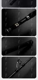 TOLU Original New LANYUE High-Performance 4 Sections Jigging Spinning Fishing Rod 1.98/2.1M/2.4M H Action Lure Weight 10-68g
