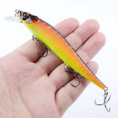 Fishing Lure 11.5cm/14g Artificial Bionic Swing Hard Bait Tackle 3D Eyes Hook Wobbler Carp Fishing Pesca for Bass Pike 5/10Pcs