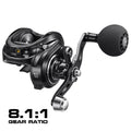 Piscifun Alijoz Alinox 300 Low Profile Baitcasting Reel 15KG Max Drag 9 Bearings Aluminum Frame Freshwater Saltwater Reels