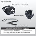 KastKing Waist Pack Waterproof Tackle Storage Bag With Adjustable Belt Fishing Fanny Pack for Men Fishing Lures Outdoor Bags