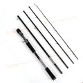 TOLU 2025 HY2 Fishing Rod Lure Travel Spinning/Casting 2.1/2.4m 5 Sections 7-35g Lure Weight MH Action for Carp Bass