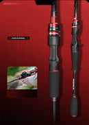 KastKing Max Steel Rod Carbon Spinning Casting Fishing Rod with 1.80m 2.13m 2.28m 2.4m Baitcasting Rod for Bass Pike Fishing