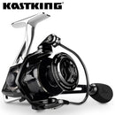 KastKing Megatron Spinning Fishing Reel 18KG Max Drag  7+1 Ball Bearings Aluminum Spool Carbon Fiber Drag Saltwater Fishing Coil
