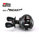 Abu garcia Max4 Beast Baitcasting Fishing Reel 11kg Break Drag Magnetic Break System 4+1 BB Speed Ratio 6.4:1 Saltshield Tec