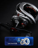Abu garcia Max4 Beast Baitcasting Fishing Reel 11kg Break Drag Magnetic Break System 4+1 BB Speed Ratio 6.4:1 Saltshield Tec